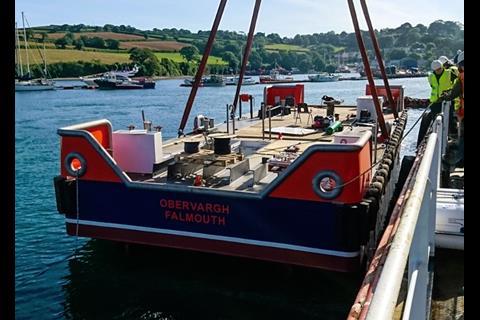 'Obervargh' is a highly capable MCA code compliant workboat (Photo: Jack Gifford)